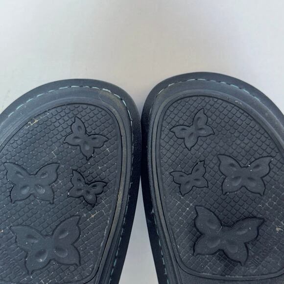 Alegria Women’s Jemma  Mary Jane Clogs Blue Green Floral Size 38 EU / US 8-8.5 - Picture 11 of 12